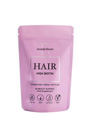 HAIR - Hochdosierte Biotin Gummies - Pouch