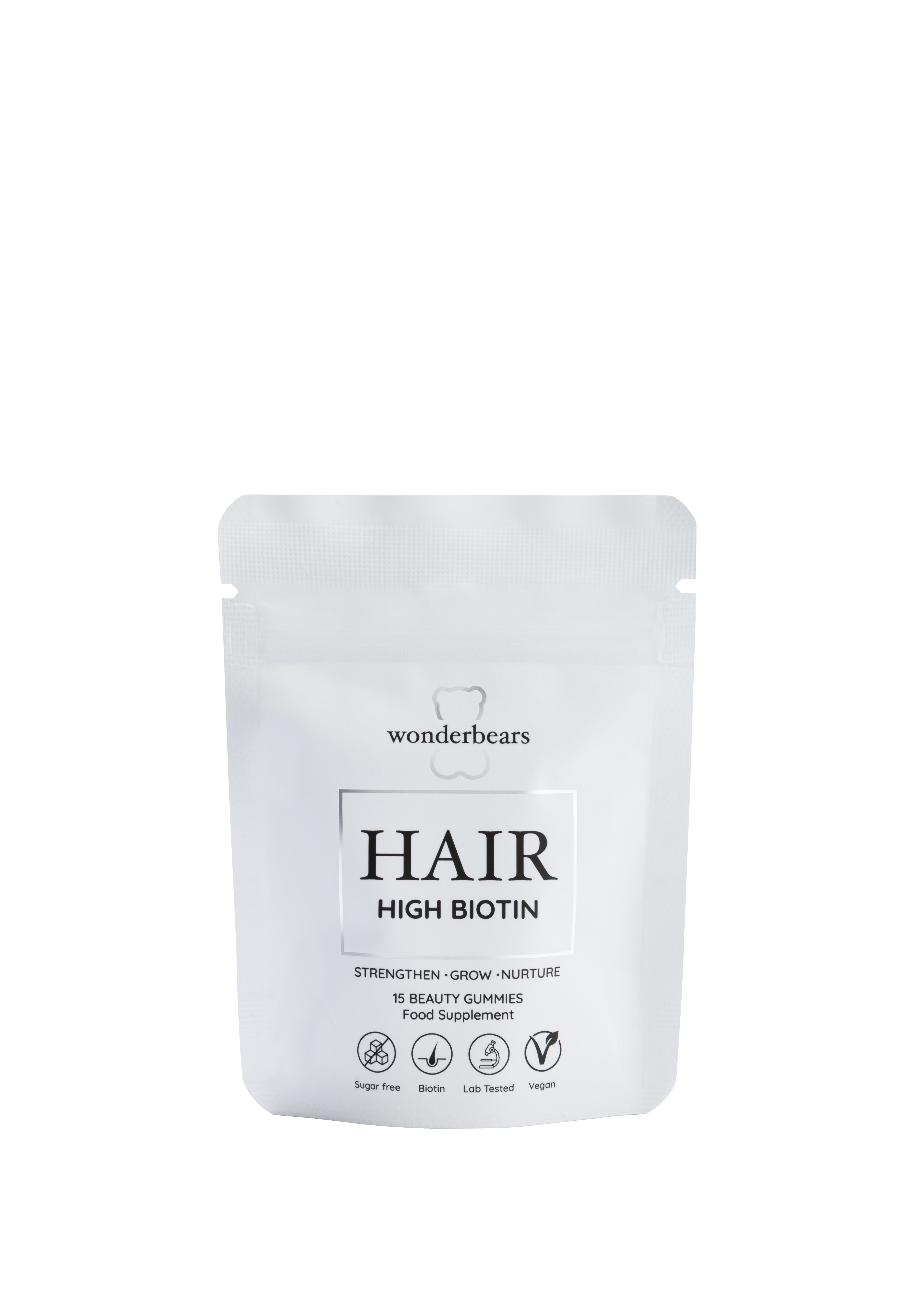 HAIR - Hochdosierte Biotin Gummies - Pouch