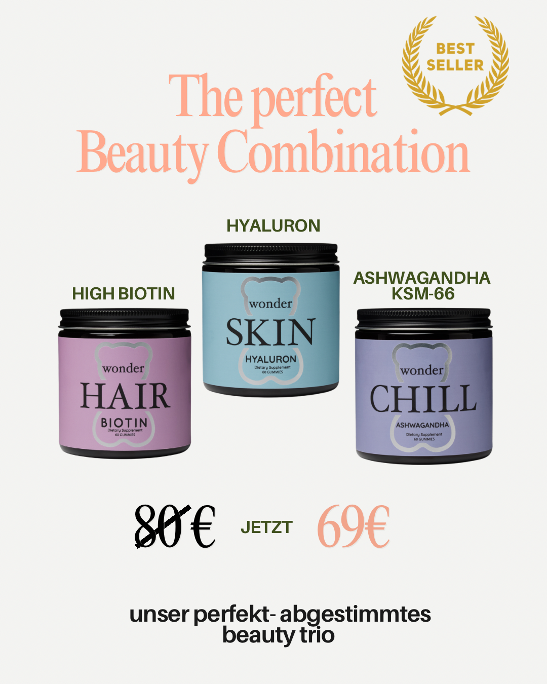 Unser Bestseller-Trio
