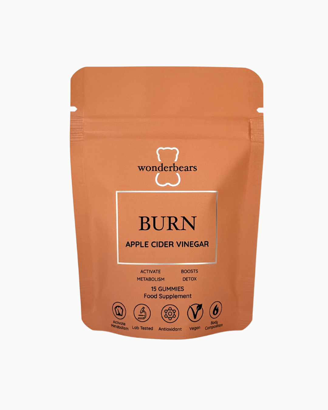 BURN - Apple Cider Vinegar Gummies - Pouch